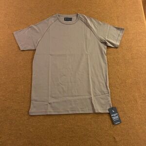 Tailored Athlete Mens XL Tan Brown Raglan Short Sleeve T-Shirt NWT